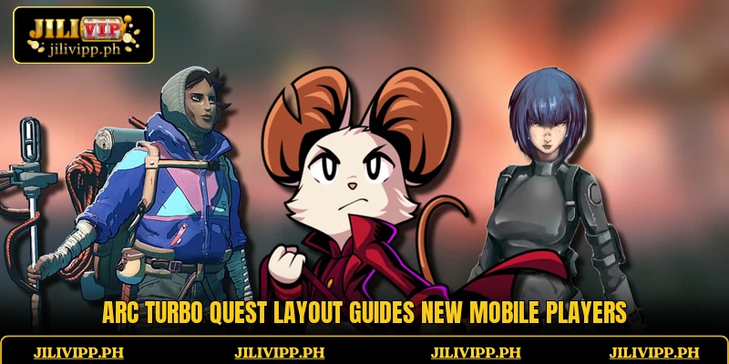 Arc Turbo Quest layout guides new mobile players
