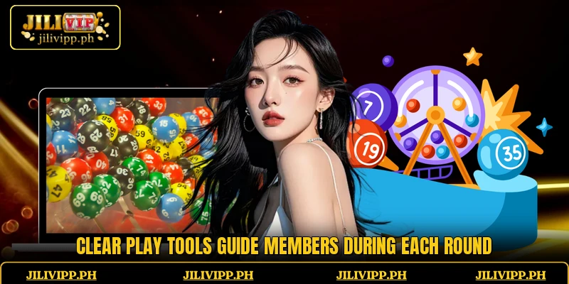 Clear play tools guide members during each round