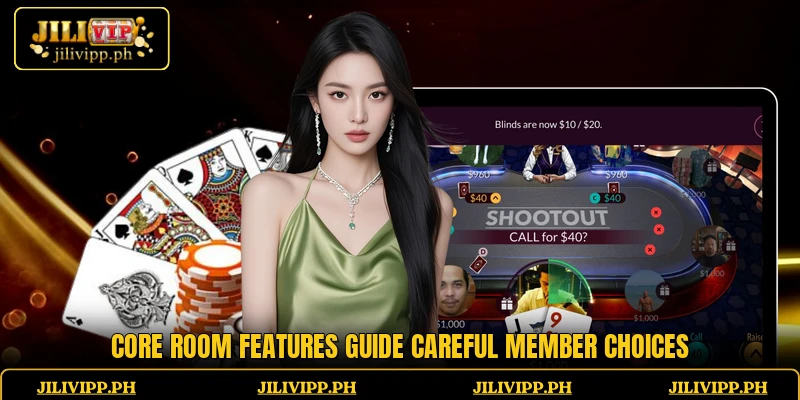 Core room features guide careful member choices
