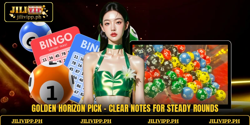 Golden Horizon Pick - Clear Notes For Steady Rounds