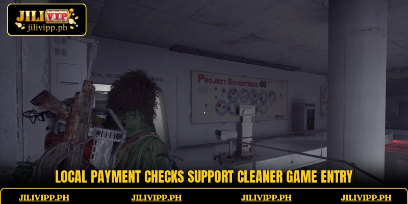 Local payment checks support cleaner game entry