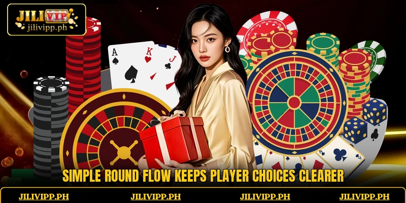 Simple round flow keeps player choices clearer
