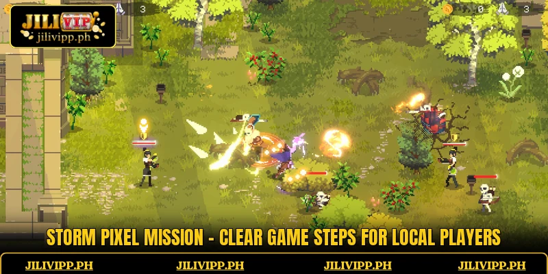Storm Pixel Mission - Clear Game Steps For Local Players